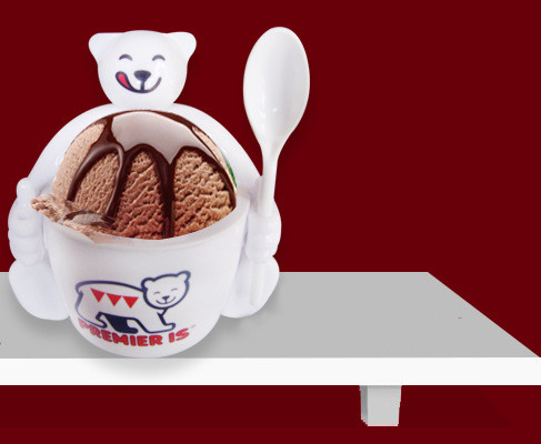 CE SGS Plastic Ice Cream Bowls food grade PS PP Non toxic PVC
