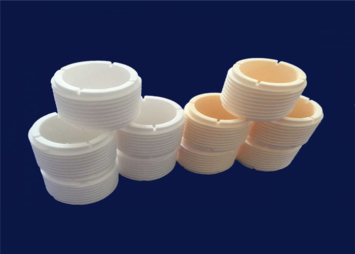 Refractory Industrial Electrical Insulation Alumina Ceramic Tube +- 0.001mm Precision