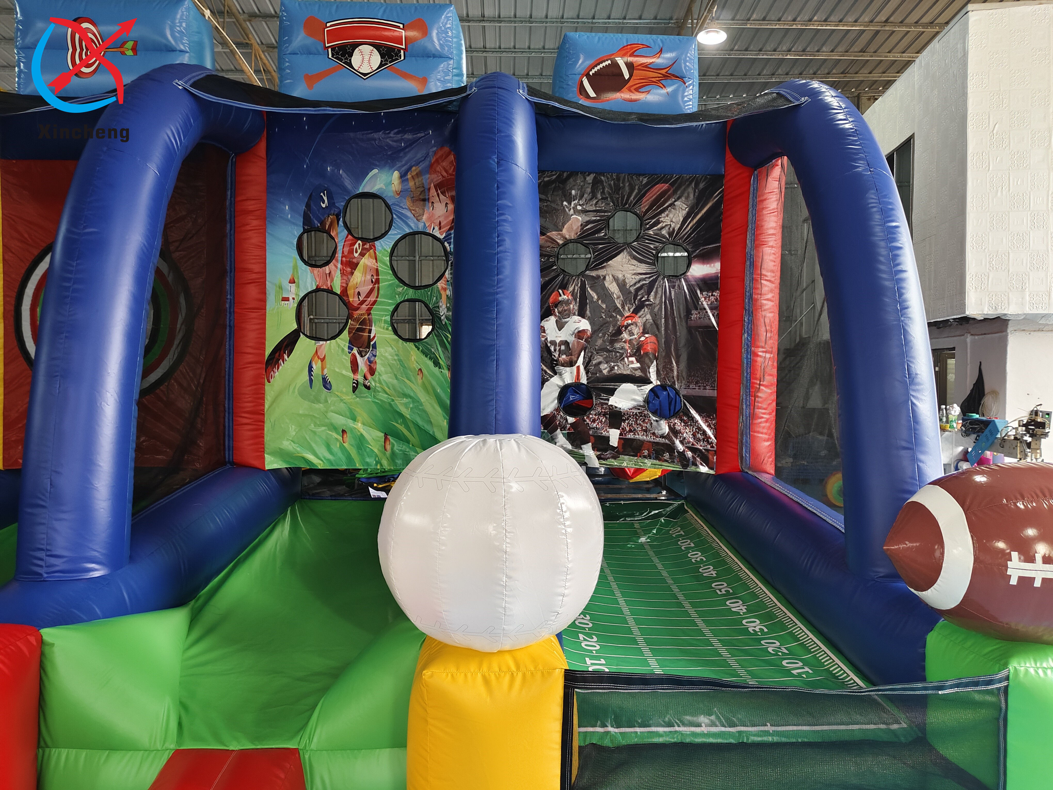 Commercial ODM/OEM Outdoor Interactive Inflatable Sport Game Inflatable Ball Shot Game