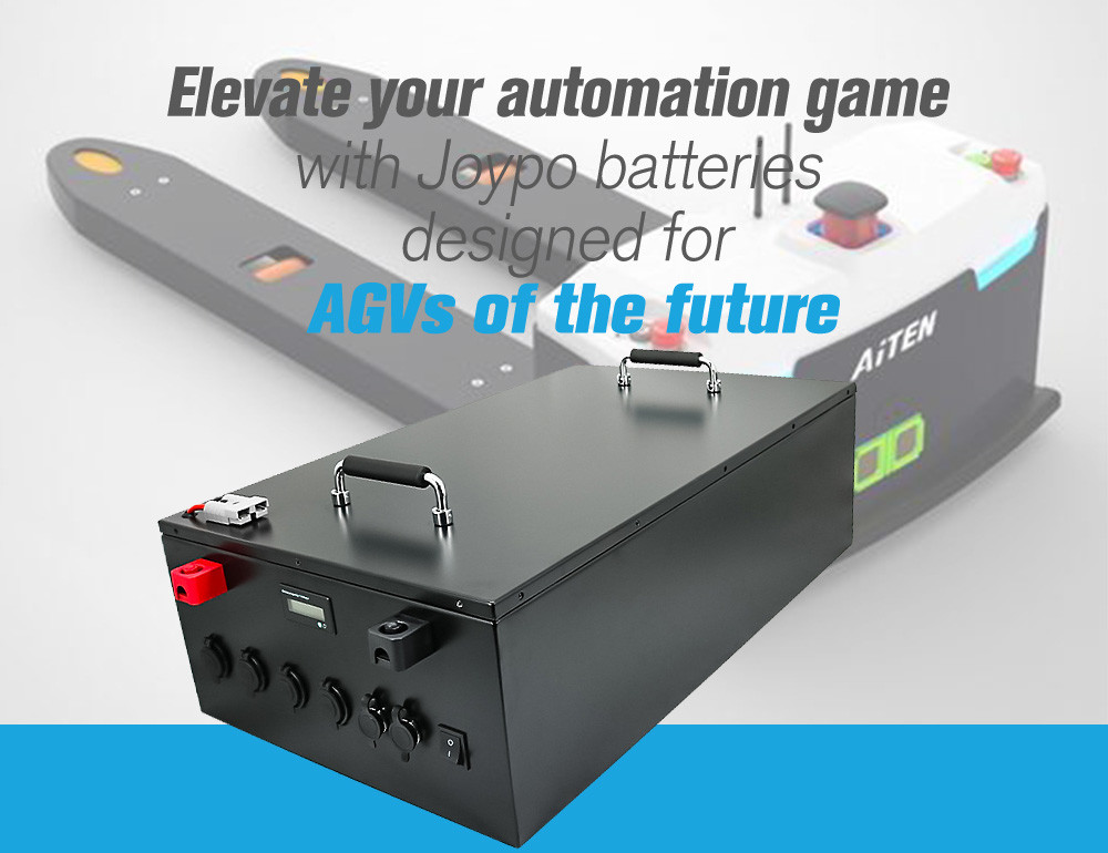 48V 51.2V 300Ah LFP AMR AGV Lithium Battery For Industrial Trucks