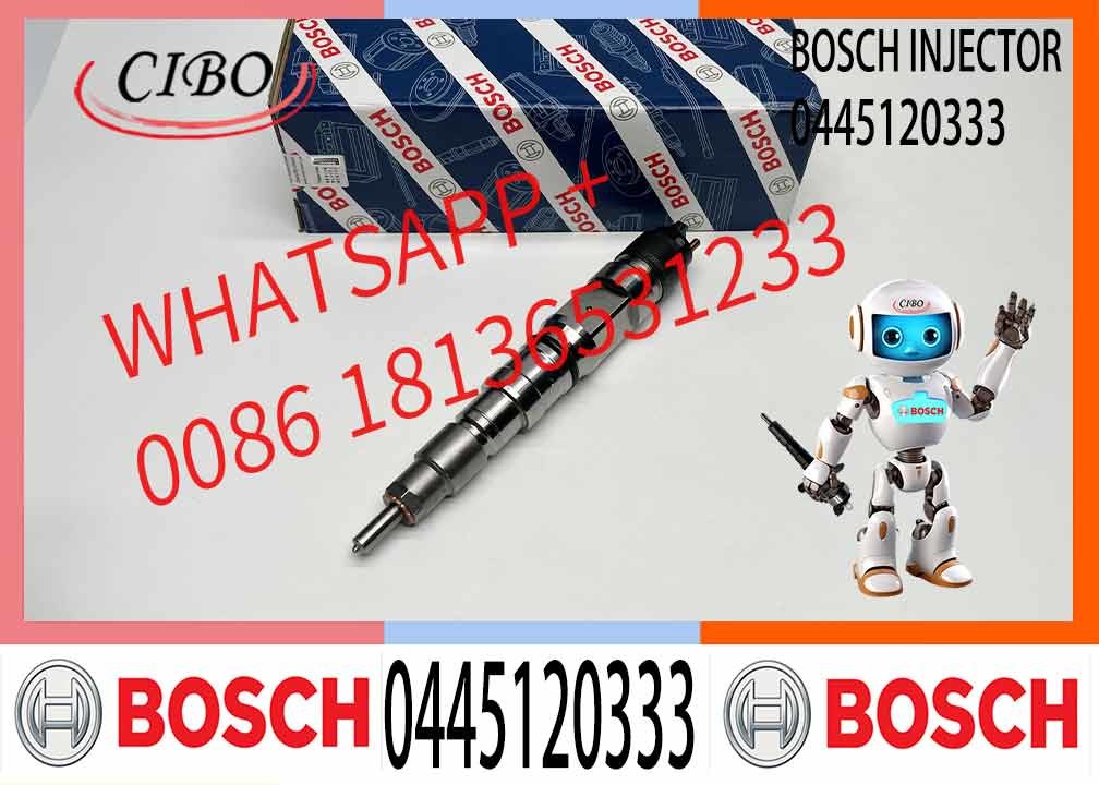 Common Rail 0445120333 For Diesel Engine Assmbly Nozzle Fuel Injector