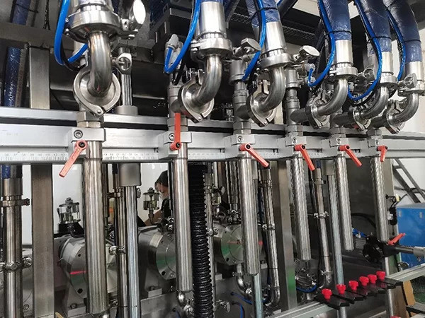 NPACK Automatic High Viscous Cream Bottle Sauce Jar Rotor Pump Filling Machine