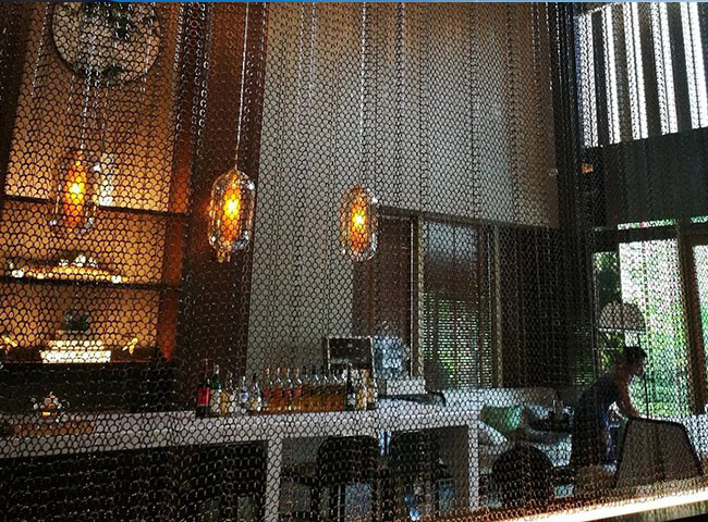 Chain Braid Ring, Chainmail Curtain, Ring Metal Curtain For Building Exterior And Interior Decoration