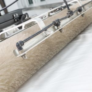 PLC Controlled Crawler Type Cleaning Robot for Large-Scale Solar Panel Array