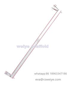  Hot Galvanized Haki Scaffold Diagonal Brace With HDG Galvanized Surface Manufactures