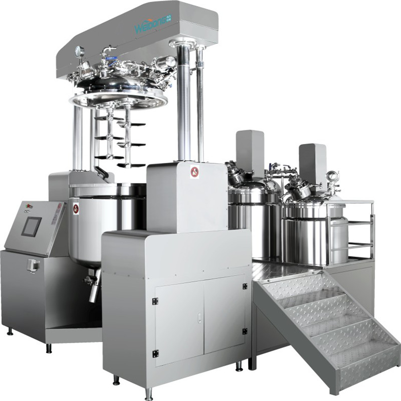 High Viscosity Cosmetic Emulsifier Mixer Vacuum Homogenizing Emulsion Mixer Machine