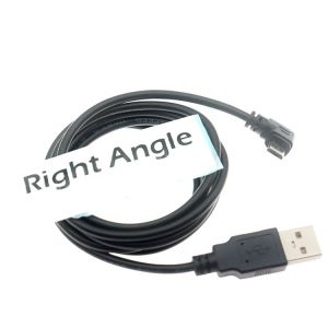 Customization 1m 2m 3m 90 Degree Right Angle Micro B V8 Connector to USB