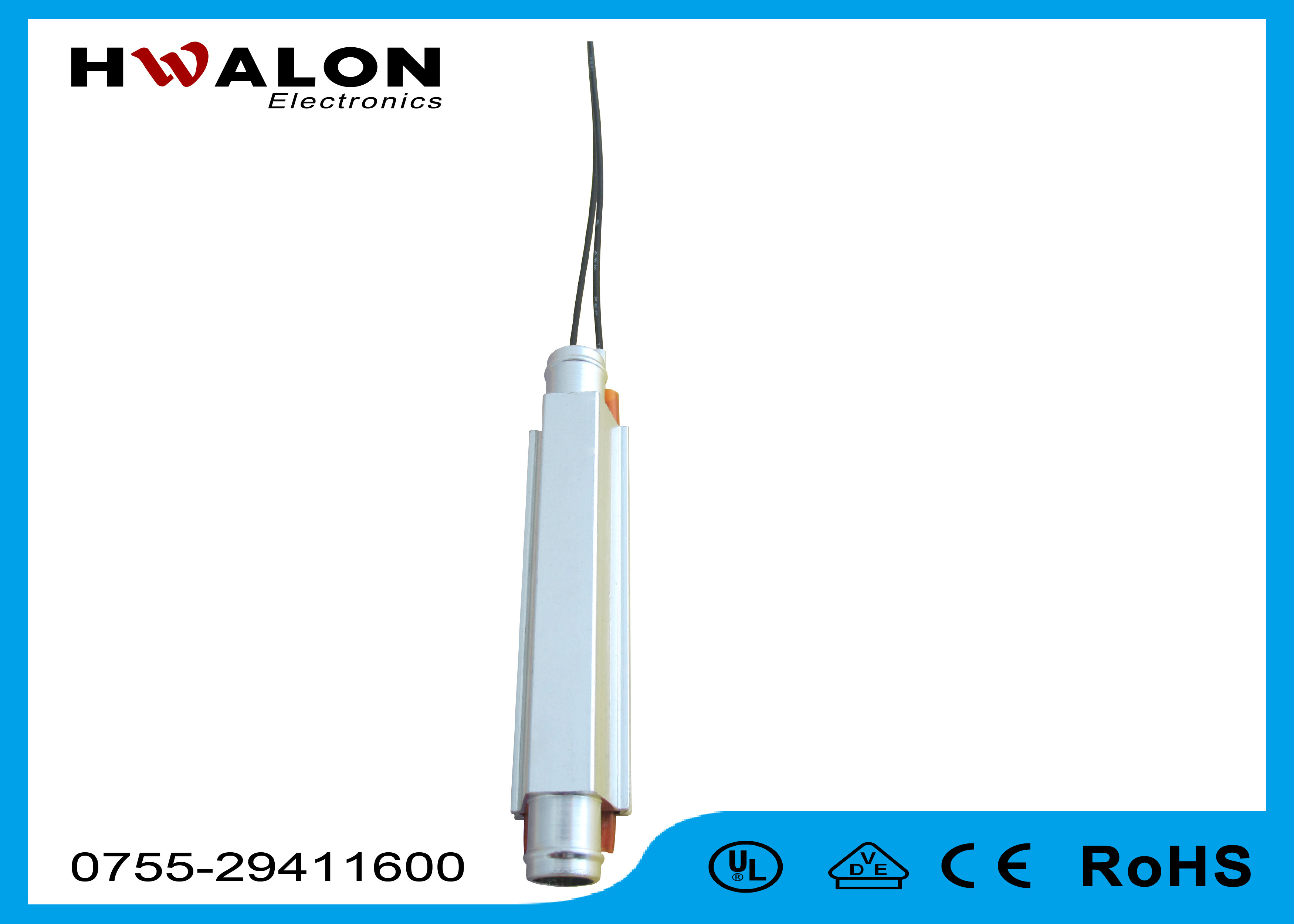 Stable Performance PTC Water Heater , PTC Ceramic Heating Element Energy Efficient
