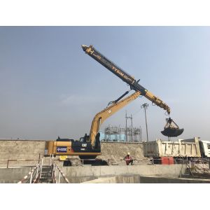 KM220 Hydraulic Folding Arm Awning Robotic Miniature Loader Extraxion Large