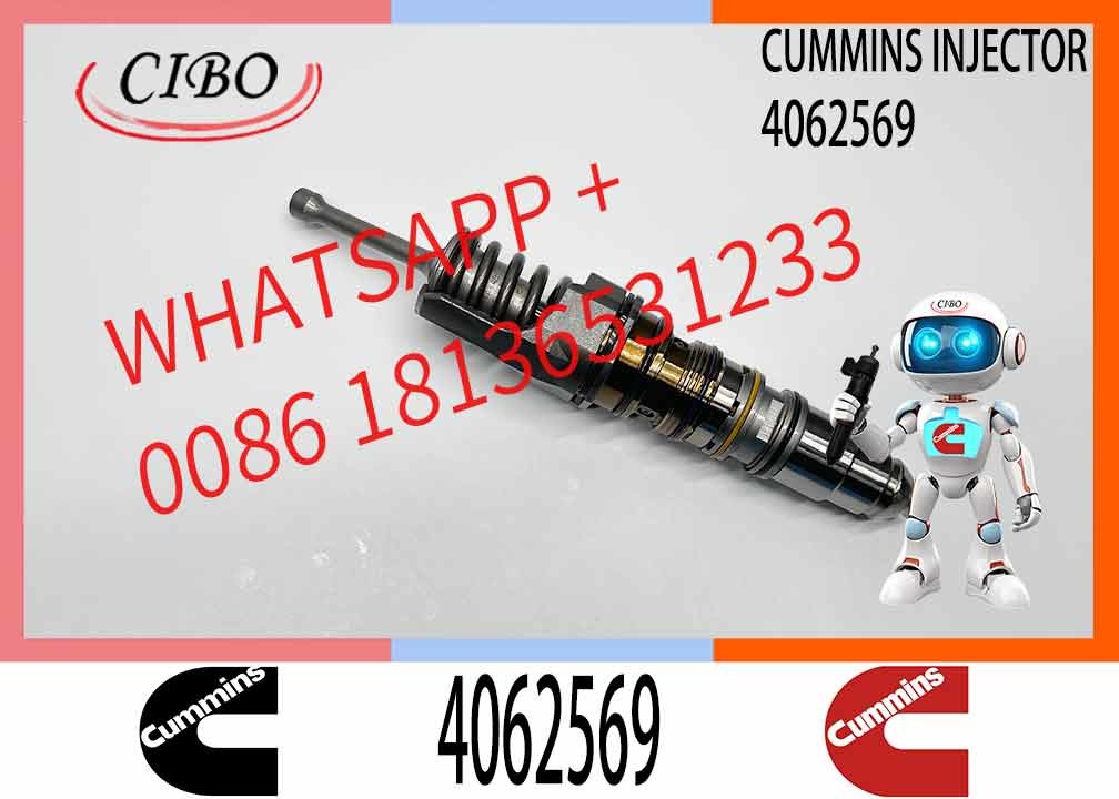 Genuine And New Diesel Fuel Injector 4062569 4062569NX 4062569RX 4010346 For CUMMINS QSX15 ISX15