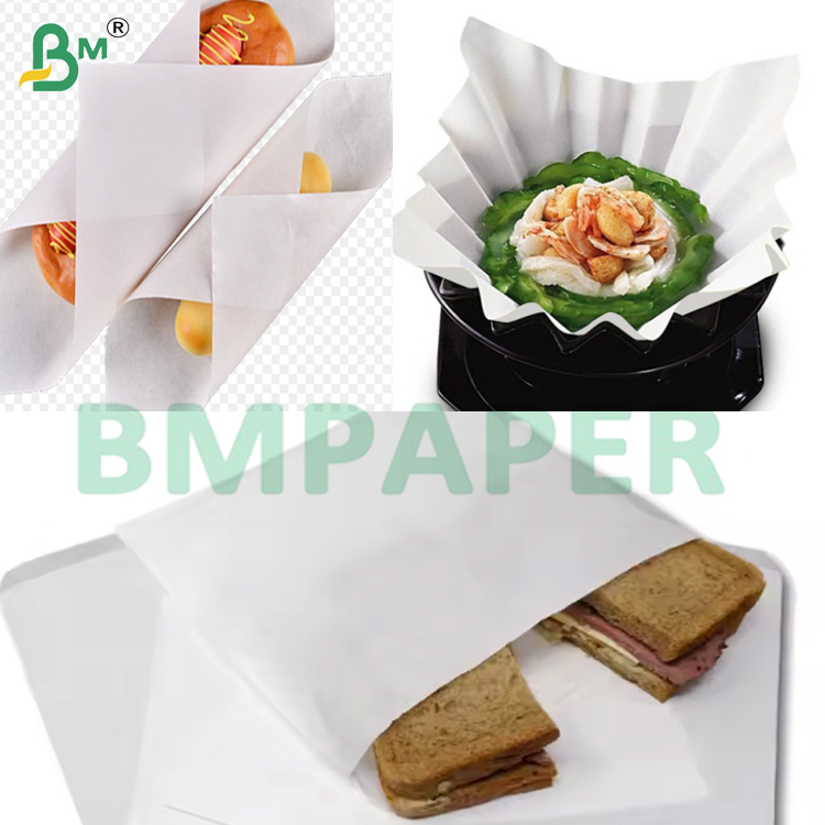 100gsm Moisture-proof White Kraft Bag Paper Sheets for Packing