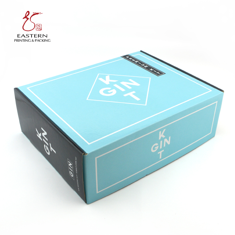 E Flute Tuck Top Corrugated Packaging Box Recyclable Embossing