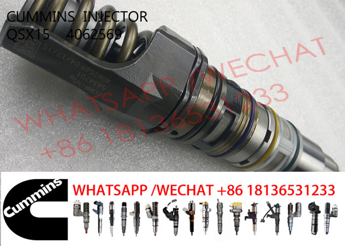 4062569 Common Rail QSK15 Diesel Engine Fuel Injector 4010346 4088665 4088327 4088660