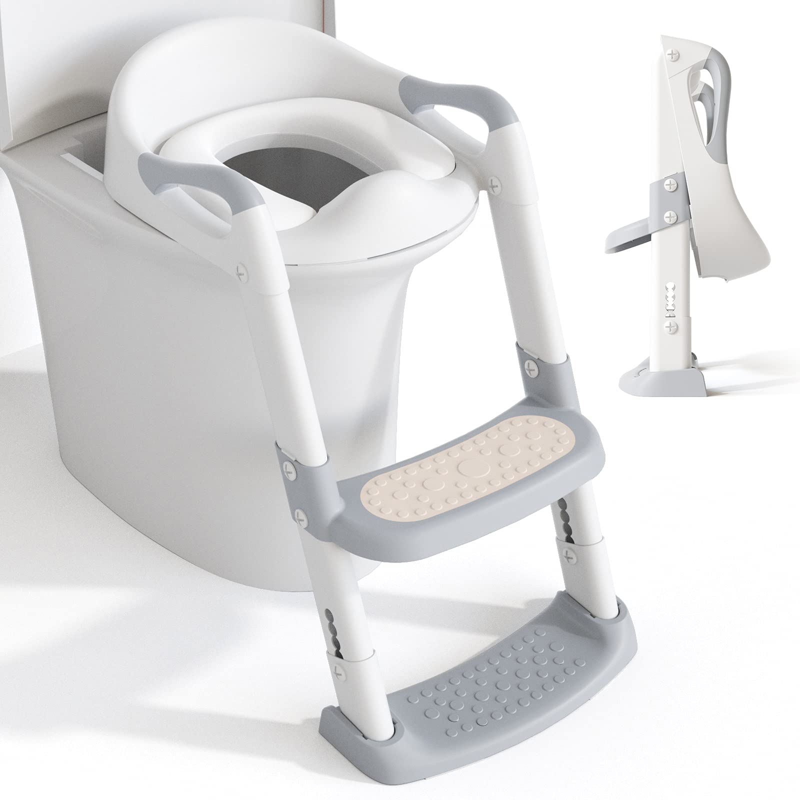 Luxury Toddler Potty Ladder Toilet Seat Ergonomic