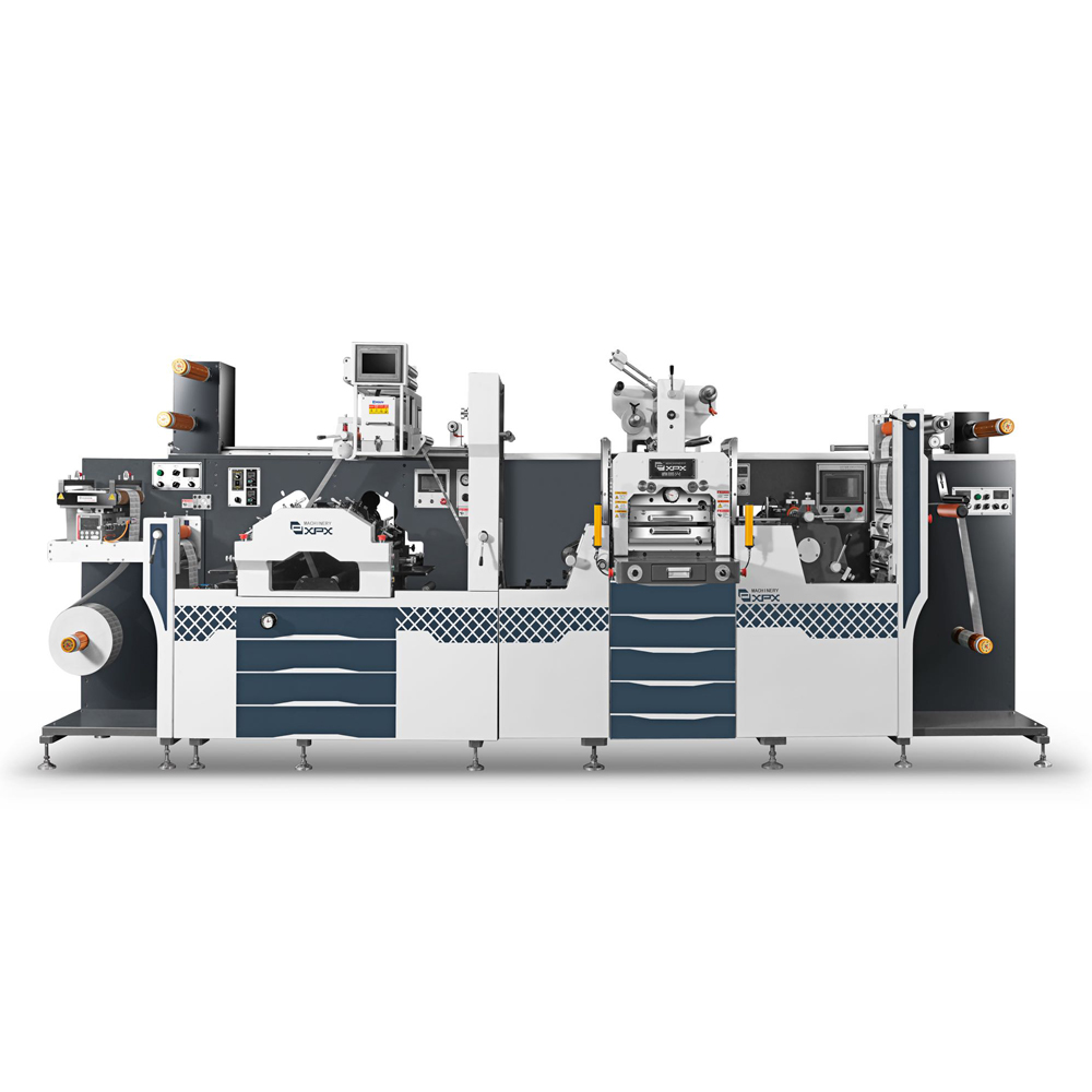 Auto Label Die Cutting Machine Cold Stamping High Speed Die Cutter