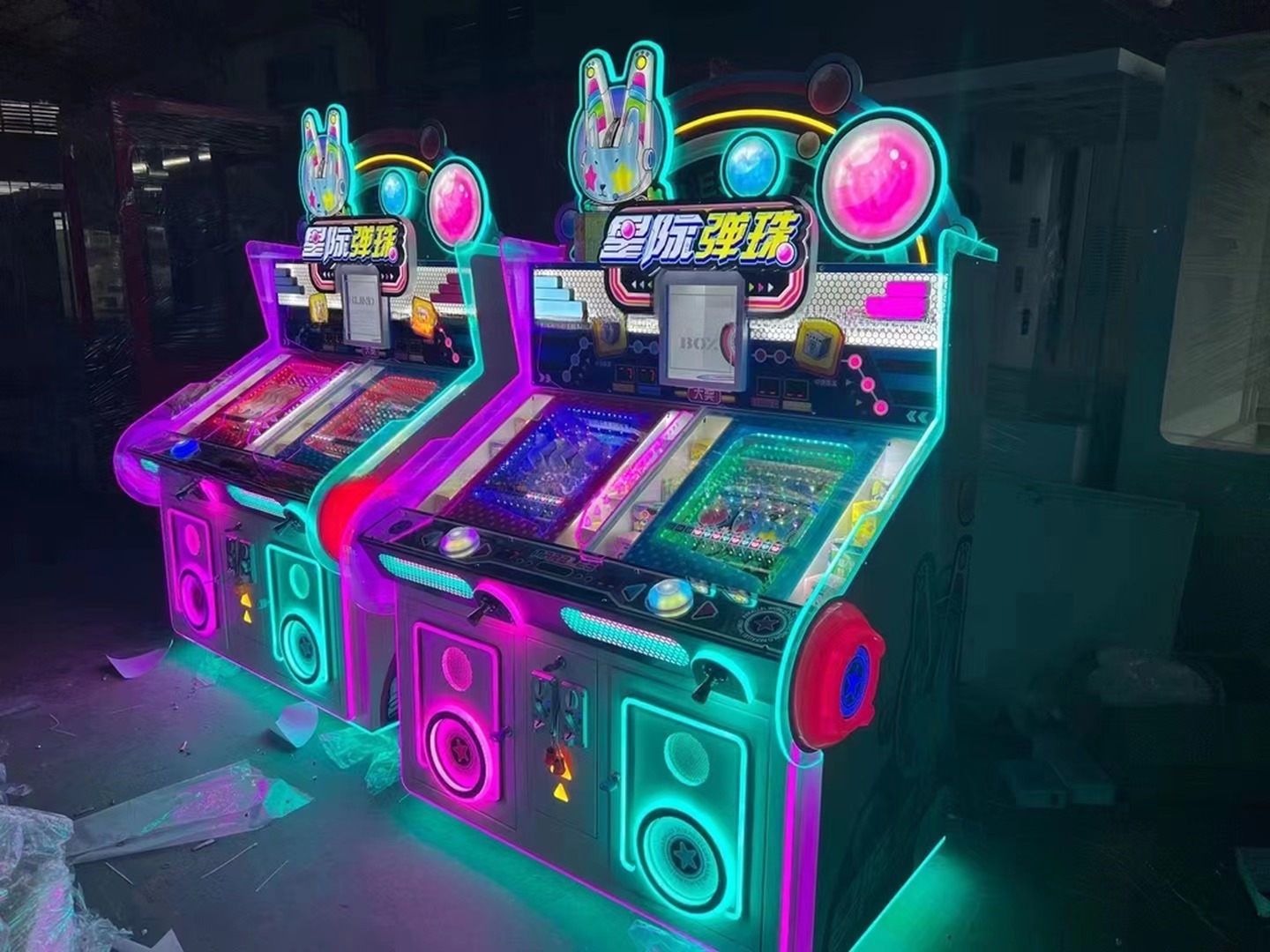 Dreamland new product double players marble game machine coin operated pinball machine arcade game