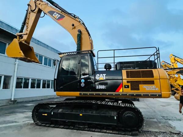 Original CAT 336D Second Hand Excavator , Caterpillar Used Crawler Excavator 36