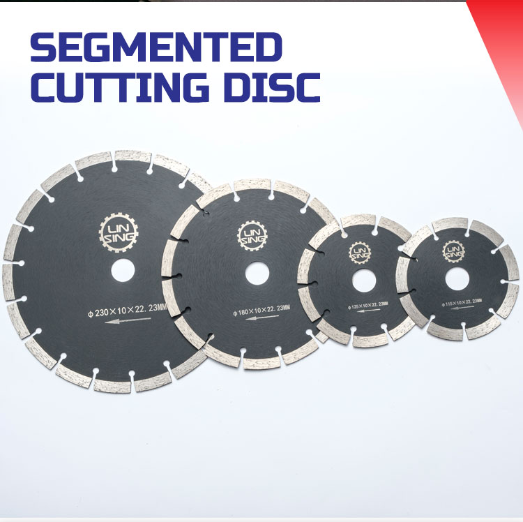 4" Segmented Disc Durable 150mm Diamond Band Saw Blade for Granite Cutting Chinese