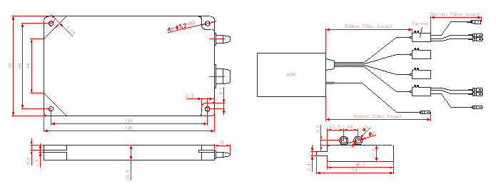 5.0dB WDM In Computer Networks 32CH Digital Demultiplexer