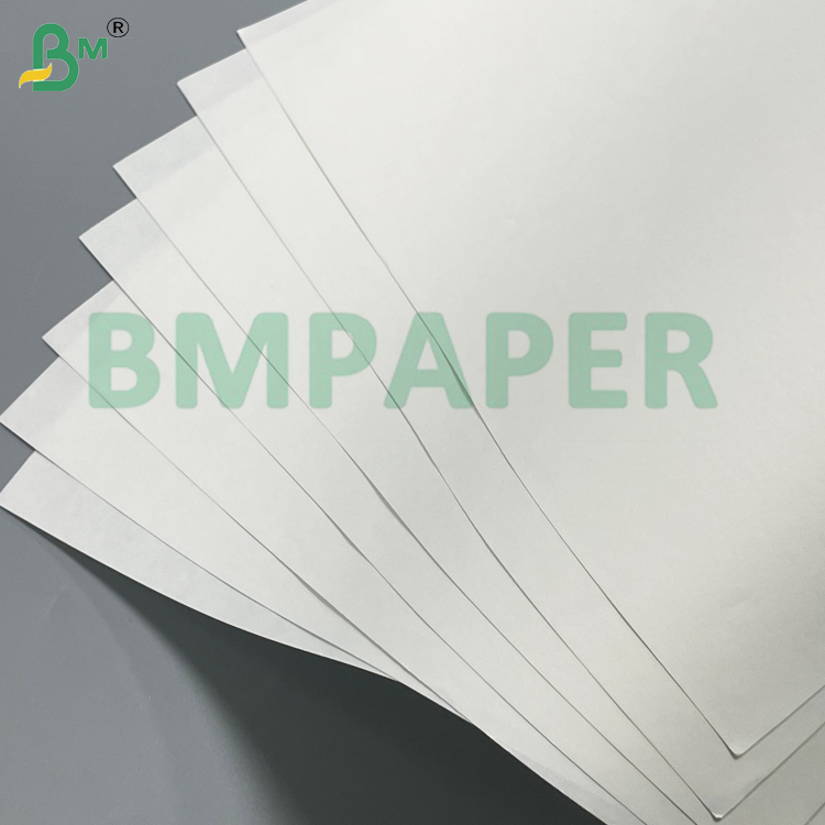 50g-85gsm High Strength Flexibility White & Brown Extensible Paper For Food Packaging Bag