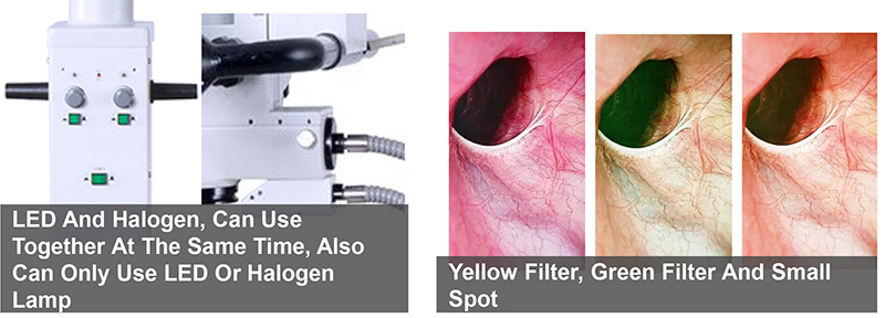 Dual Head Neurosurgery Brain Surgery ENT Operating Microscope