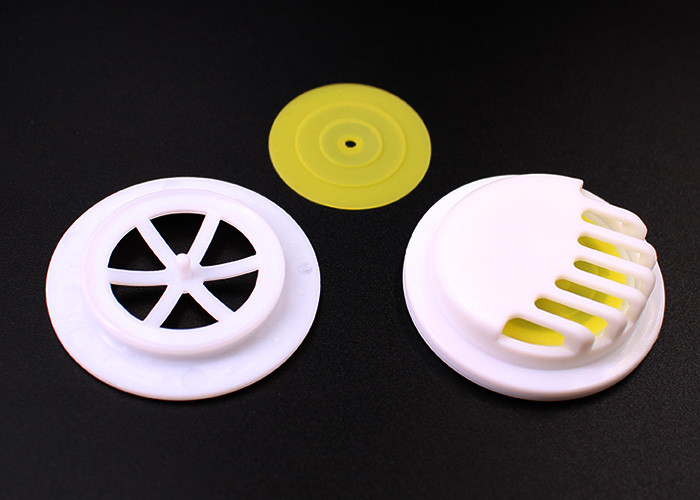 Plastic One Way Degassing Valve / Air Filter Valve Custom Print