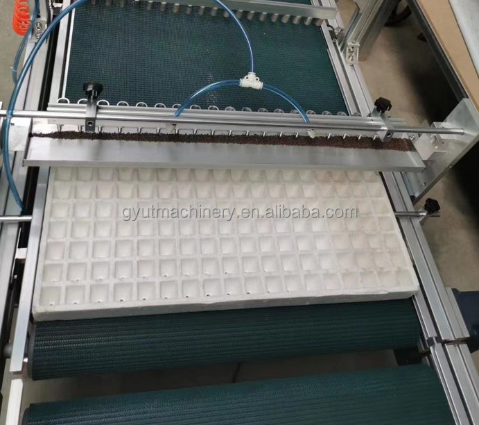 2023 Design Microgreens Seeder And Top Coater Machine For Garden Farm Seeding Machine