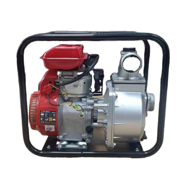 208cc 2 Inch Gasoline Water Pump for 55m3/h Discharge Capacity and 7M Suction