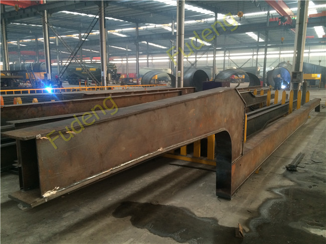 Transport Heavy Large Machine Low Flatbed Trailer , 45 Ton - 55 Ton Low Bed Trailer