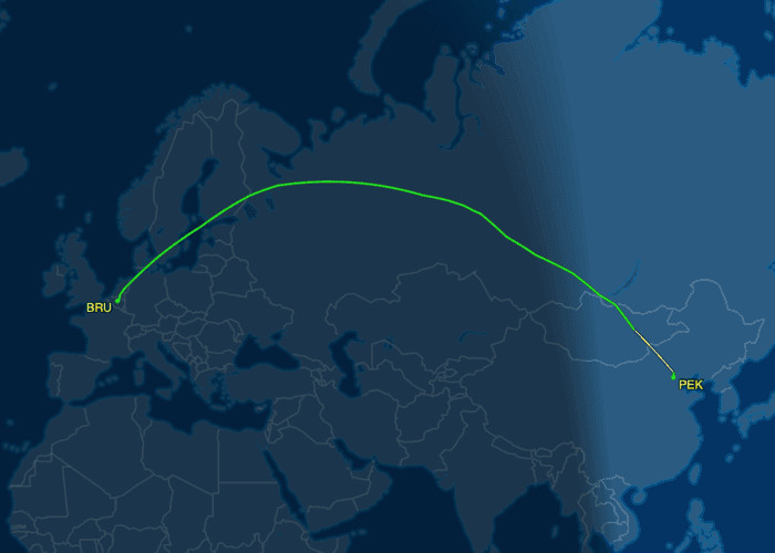 Reliable Air Freight From China To Europe BRU Airport Strong Capacity