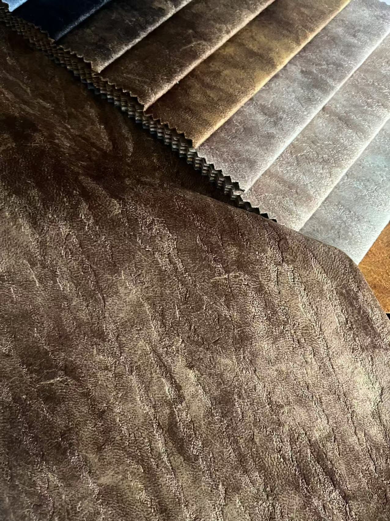 100% Polyester Velvet Sofa Fabric Printed Embossed Velvet Fabric Sofa Fabric Factory