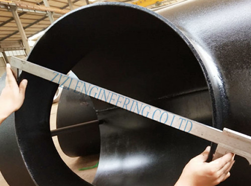 40 X 32 Inch Flanged Reducing Tee , Sch 20 ASTM A234 WPB Pipe Reduction Fittings