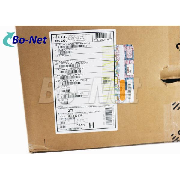 Quality Cisco C9300 Series Network Switch  C9300-24U-A 24-port UPOE, Network Advantage With C9300-NM-8X Cisco Gigabit Switch for sale