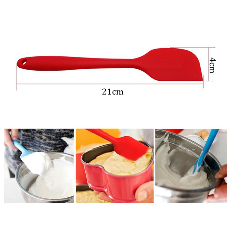 Alibaba Hot Selling Silicone Spatula Food Grade Silicone Spatula Silicone Kitchenware Reusable Cooking Tool