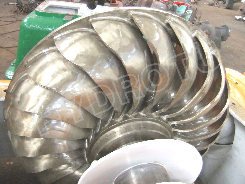 100KW - 1000KW Turgo hydro turbine Impulse Water Turbine With Stainless Steel Runner