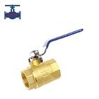  Manual Two-Piece Threaded Copper Ball Valve with 18 Months Warranty for Steam Applications Manufactures
