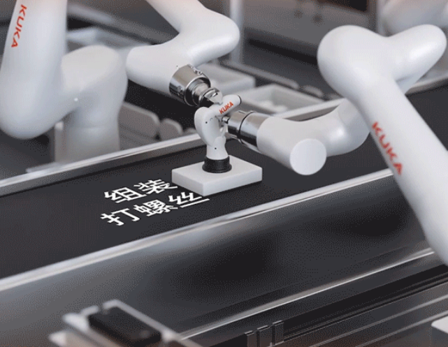 KUKA Iico16 16kg Payload Collaborative Robot IP66 Assembly Handling Robot with