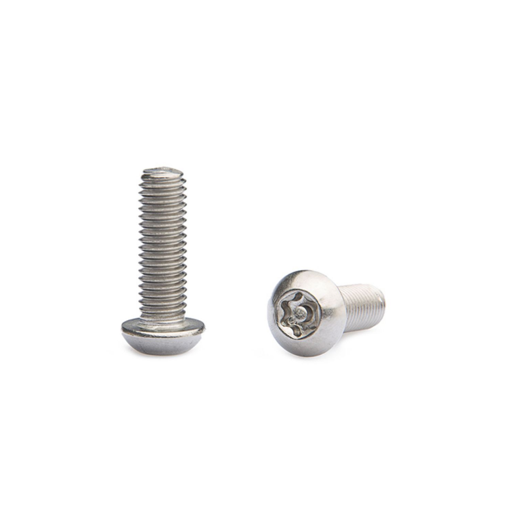 304 Stainless Steel Metric Measurement System Security Torx Anti-Theft Screws With Pin