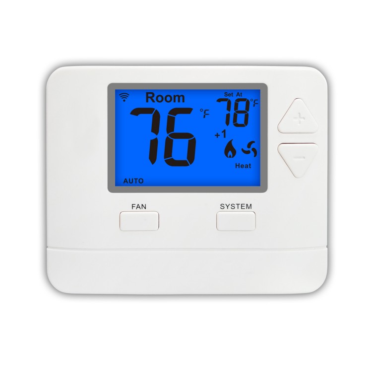 Riseem Digital Non Programmable Heat Pump WiFi Smart HVAC TUYA Thermostat For Air Conditioner