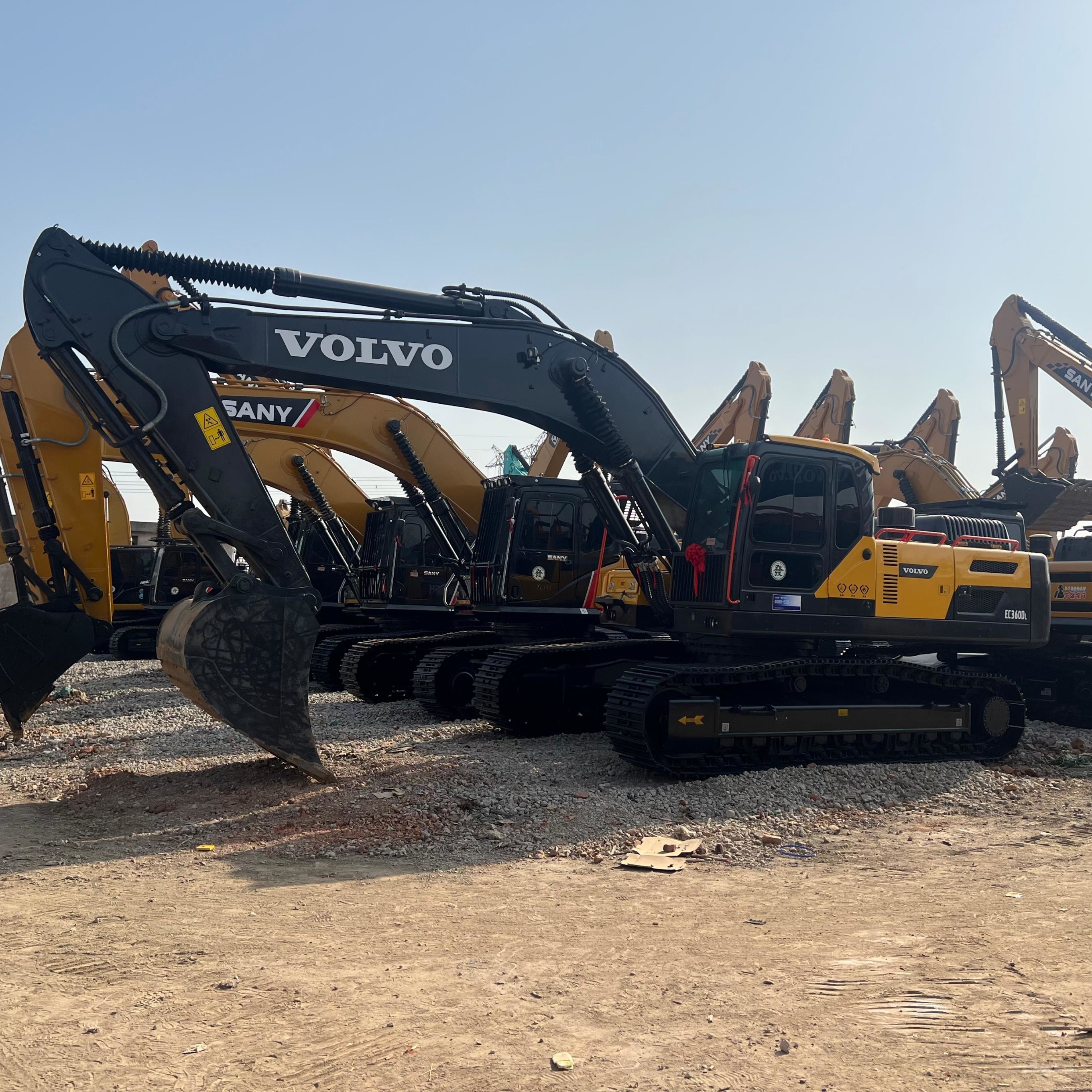 2.5m³ Bucket Capacity Used Volvo ec360 Excavator 36 Ton Heavy Equipment Machine Digger For Sale
