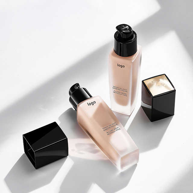 OEM/ODM Cosmetic High Quality Foundation Liquid Full Cover Long Lasting Matte Waterproof Makeup Foundation