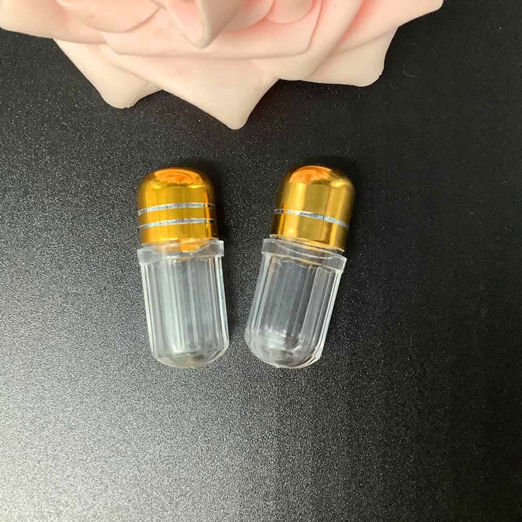 High Quality Plastic PS Mini Pill box Capsule Bottle  lots of stock