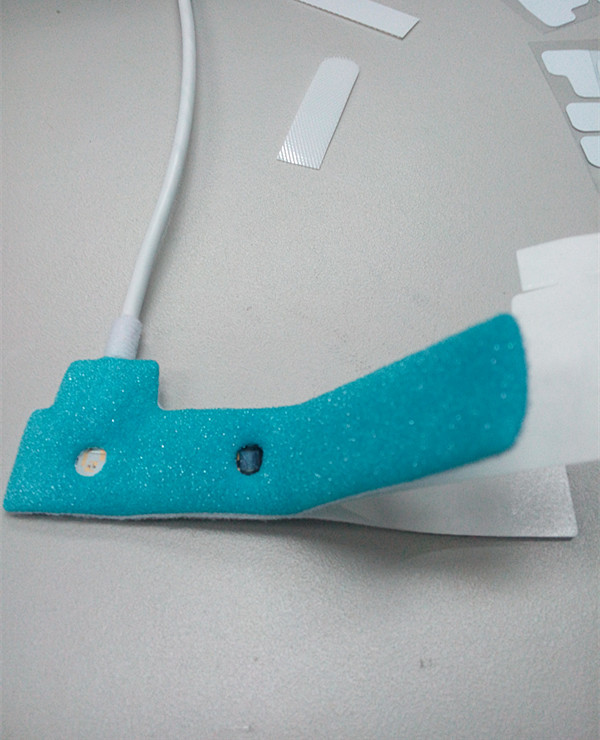Medical Monitor Disposable Adhesive Finger Probe 8J Connector