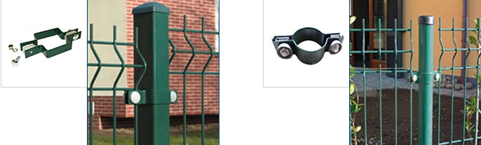 3d Curved Welded Wire Mesh Triangle Fence Panel For Airport