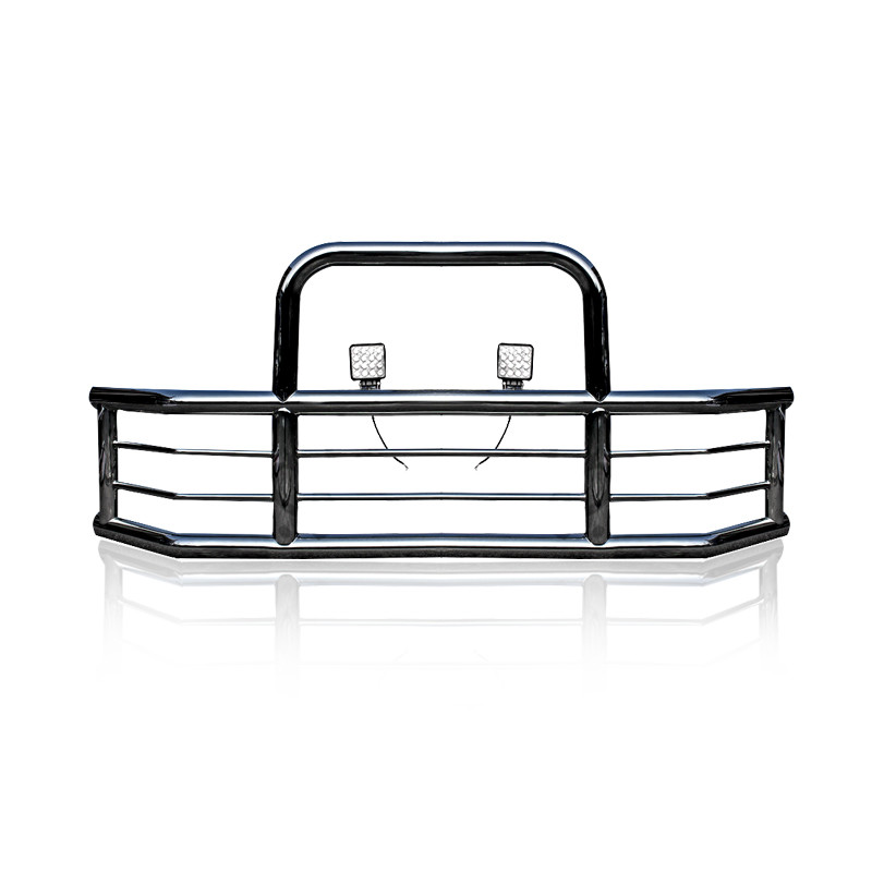 Stainless Steel Big Rig Deer Bumper Guard For Pinnacle
