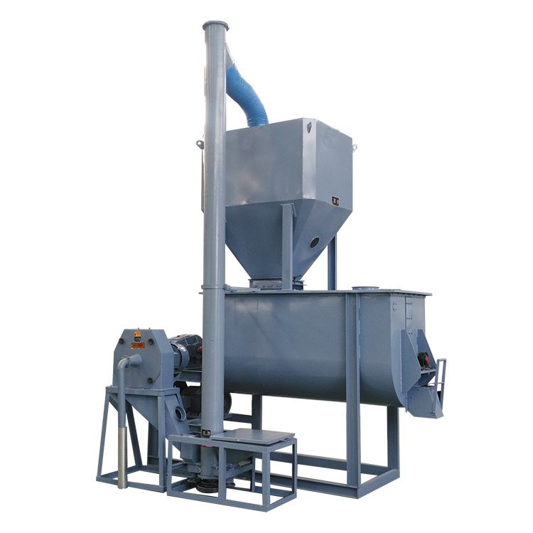 Powder Goat Cattle Feed Production Machine Self Priming Feed Grinder Mixer