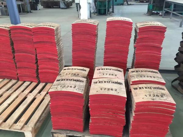 High Performan Woven Brake Block Material Brake Pads Friction Linings Woven