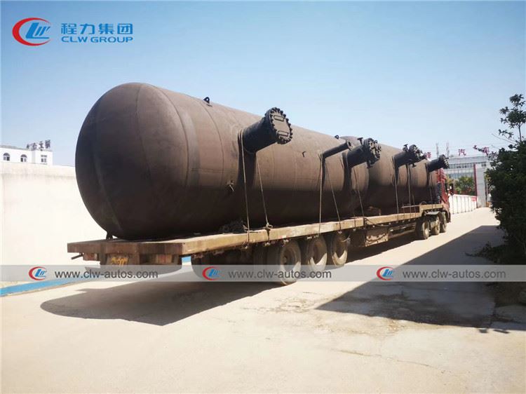 Carbon Steel 80000L 40MT Buried LPG Gas Storage Tank