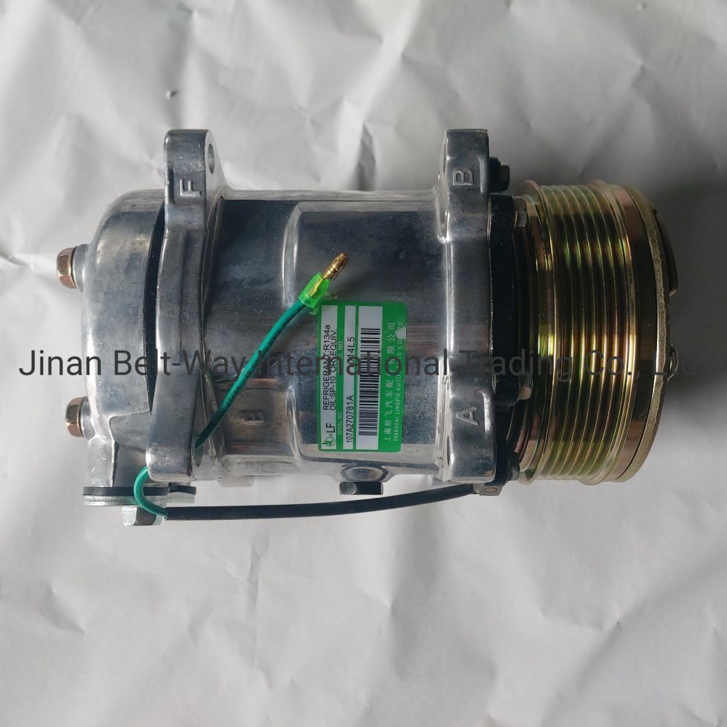 Truck Parts HOWO Truck Air-Conditioning Compressor 107A270781A 1014L5