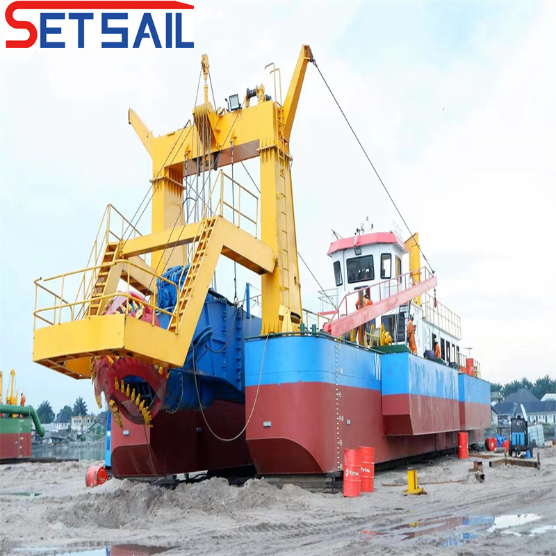 Spud Carrier Technology Mini Gold Dredge Sand Mining Equipment
